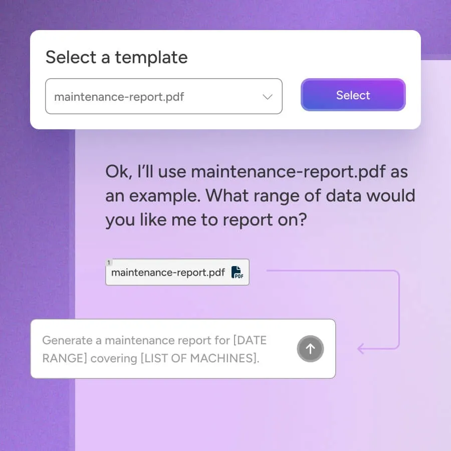 DataQI Agent automating manufacturing workflows